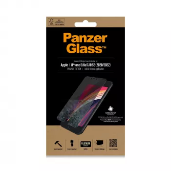 PanzerGlass ® Privaatsusekaitse iPhone SE (2020/2022) | 8 | 7 | 6 | 6s | Standard Fit