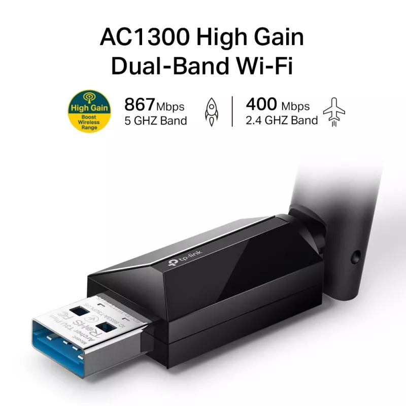 Traadita adapter TP-Link Archer T3U Plus