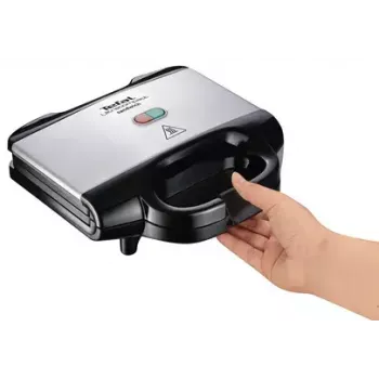 Võileivagrill Tefal SM1572, 700 W, küpsetusplaadid 230 x 130 mm, roostevaba teras/must
