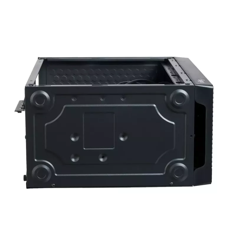 Arvuti korpus Akyga AK36BK Micro Tower Must — Micro Tower, toetab Flex-ATX/Mini-ITX/Micro-ATX, GPU max 25 cm, CPU jahuti max 14 cm