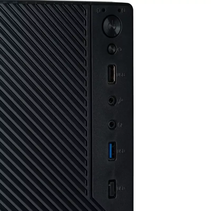Arvuti korpus Akyga AK36BK Micro Tower Must — Micro Tower, toetab Flex-ATX/Mini-ITX/Micro-ATX, GPU max 25 cm, CPU jahuti max 14 cm