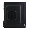 Arvuti korpus Akyga AK36BK Micro Tower Must — Micro Tower, toetab Flex-ATX/Mini-ITX/Micro-ATX, GPU max 25 cm, CPU jahuti max 14 cm