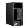 Arvuti korpus Akyga AK36BK Micro Tower Must — Micro Tower, toetab Flex-ATX/Mini-ITX/Micro-ATX, GPU max 25 cm, CPU jahuti max 14 cm