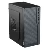Arvuti korpus Akyga AK36BK Micro Tower Must — Micro Tower, toetab Flex-ATX/Mini-ITX/Micro-ATX, GPU max 25 cm, CPU jahuti max 14 cm