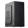 Arvuti korpus Akyga AK36BK Micro Tower Must — Micro Tower, toetab Flex-ATX/Mini-ITX/Micro-ATX, GPU max 25 cm, CPU jahuti max 14 cm
