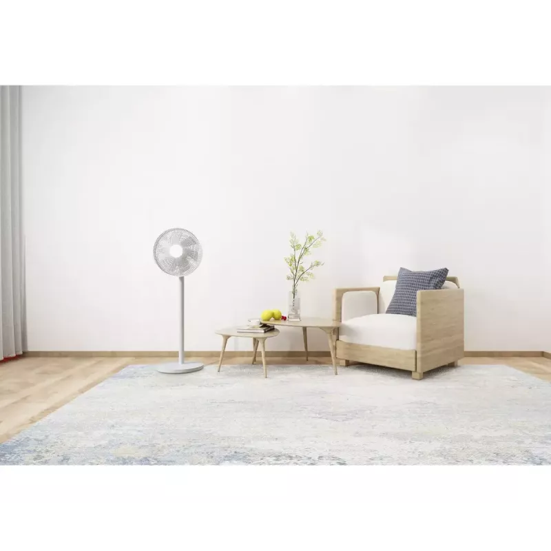 Seisev ventilaator Xiaomi Mi Smart Standing Fan 2 Lite PYV4007GL — 35,6 cm 7 laba, 3 kiirust, 45 W, 90° pööreldes, reguleeritav kõrgus 642–1000 mm, valge