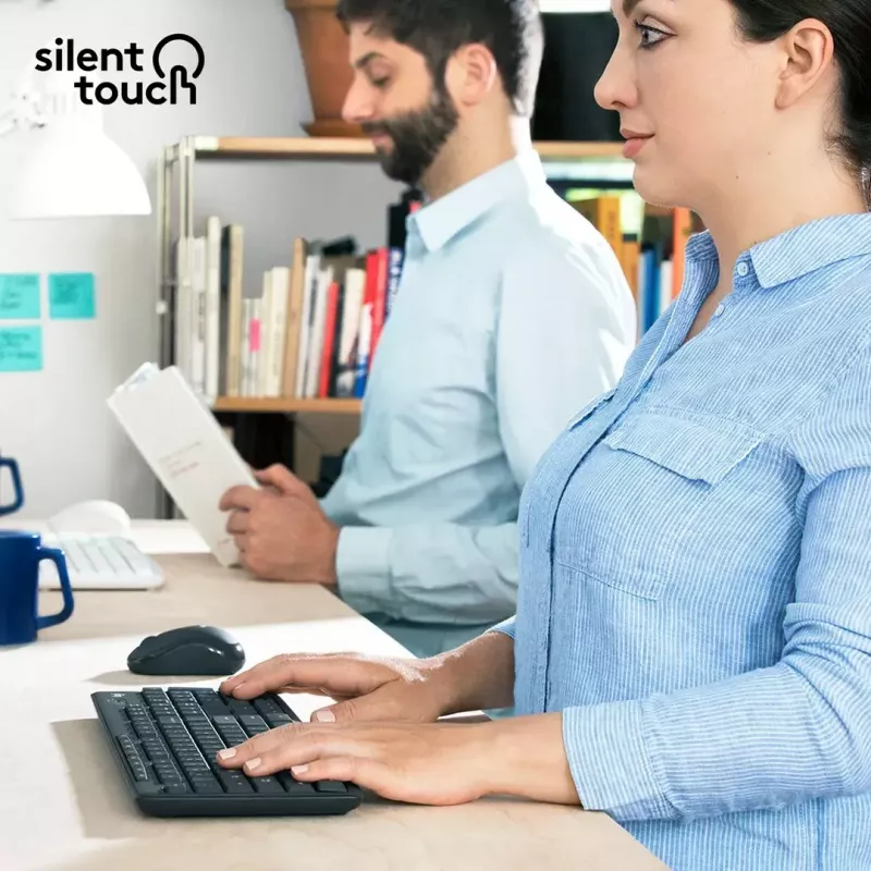Logitech MK295 Silent Wireless Combo klaviatuur RF-juhtmevaba QWERTY US International Must