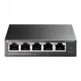 TP-Link 5-pordiline Gigabit Easy Smart PoE-lüliti 4 PoE+ pordiga