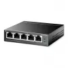 TP-Link 5-pordiline Gigabit Easy Smart PoE-lüliti 4 PoE+ pordiga