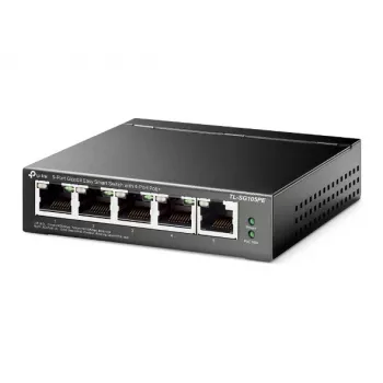 TP-Link 5-pordiline Gigabit Easy Smart PoE-lüliti 4 PoE+ pordiga