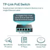 TP-Link 5-pordiline Gigabit Easy Smart PoE-lüliti 4 PoE+ pordiga
