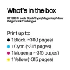 HP 903 4-pakk must/tsüaan/magenta/kollane originaalprinterikassetid