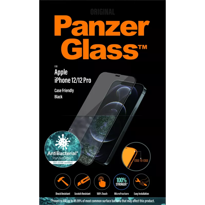 PanzerGlass ® ekraanikaitse iPhone 12 | 12 Pro | servast-servani