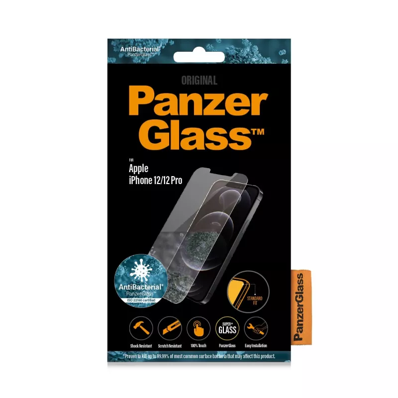 PanzerGlass ® ekraanikaitse iPhone 12 | 12 Pro | Standard Fit