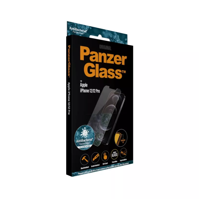 PanzerGlass ® ekraanikaitse iPhone 12 | 12 Pro | Standard Fit