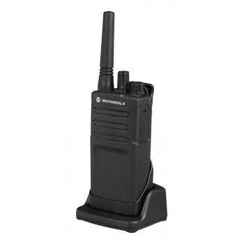 Motorola XT420 kahesuunaline raadio ilma ekraanita, mitmeotstarbeline raadioteenus (MURS), 16 kanalit, 446,00625–446,19375 MHz, 8 kanalit, liitiumioonaku (Li-Ion), 20 h