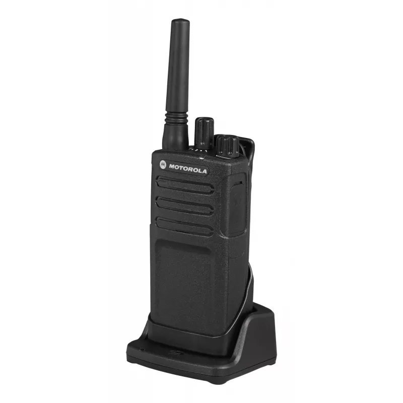Motorola XT420 kahesuunaline raadio ilma ekraanita, mitmeotstarbeline raadioteenus (MURS), 16 kanalit, 446,00625–446,19375 MHz, 8 kanalit, liitiumioonaku (Li-Ion), 20 h