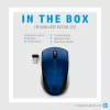 HP Wireless Mouse 220 (Lumiere Blue), kahe käe jaoks, RF juhtmevaba, sinine