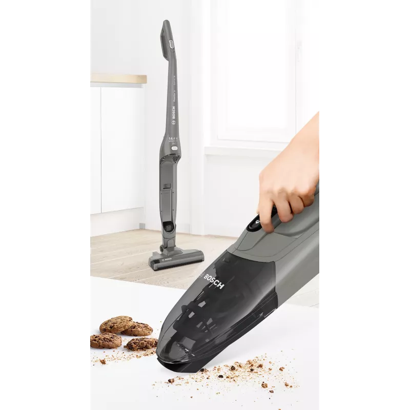 Bosch Serie 2 BBHF214G pulkpuhasti/elektrihari 2-in-1 pulkpuhasti Aku Kuiv Kotita Hall