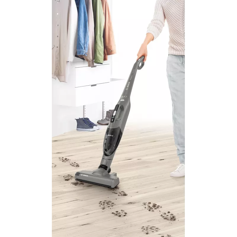 Bosch Serie 2 BBHF214G pulkpuhasti/elektrihari 2-in-1 pulkpuhasti Aku Kuiv Kotita Hall