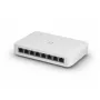 Hallatav lüliti UBIQUITI UniFi Switch Lite 8 PoE L2, 8× Gigabit Ethernet, 4× PoE+ (30 W pordi kohta), 54 V DC, 60 W tarbimine