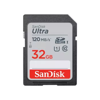 WESTERN DIGITAL SanDisk Ultra 32GB SDHC mälukaart klass 10 UHS-I 120MB/s (SDSDUN4-032G-GN6IN)