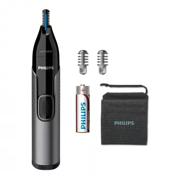 Philips 3000 seeria Ninetrimmer Series 3000 NT3650/16 Pestav nina-, kõrva- ja kulmutrimmer 2 kammiga