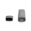 DIGITUS Combo kaardilugeja ja jaotur (USB-C + USB 3.0) 1x SD, 1x MicroSD, 1x USB 3.0, hall