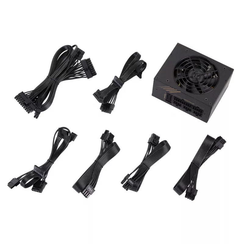 FSP DAGGER PRO 650W toiteplokk SFX SFX3.3 Must, 650 W, 100–240 V, 50–60 Hz, 10 A, 5 A, 120 W