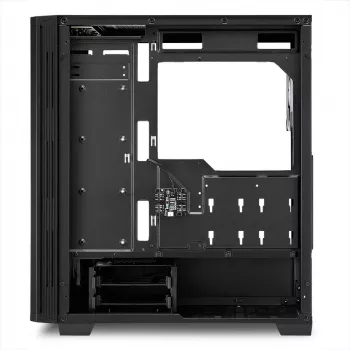 Arvutikorpus Sharkoon RGB LIT 100 Midi Tower must