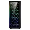 Arvutikorpus Sharkoon RGB LIT 100 Midi Tower must