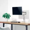 Monitor mount LogiLink BP0087 81.3 cm (32 inch) Desk Silver