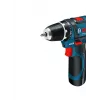 Bosch Akku-Bohrschrauber 12 V Li-Ion 1300 RPM must, sinine, punane