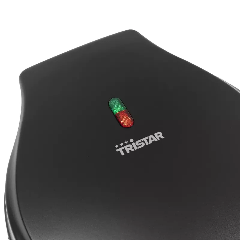 Jäätisevahvlikoonuse valmistaja Tristar WF-1170, ümmargune vahvlivorm, 700 W, 220–240 V, 1,35 kg, must