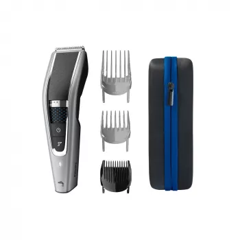 Juukselõikur Philips 5000 series HC5650/15 — juhtmevaba, Li-Ion aku, 90 min, 28 pikkuse astet (0,5–28 mm), 41 mm roostevabast terasest lõiketera