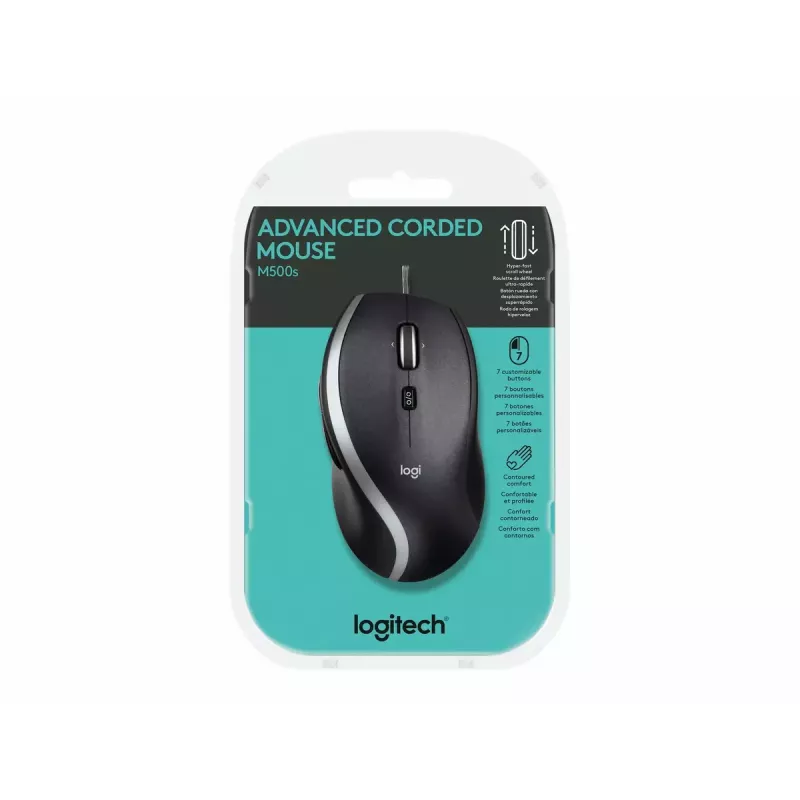 LOGITECH Advanced Corded hiir M500s USB Must