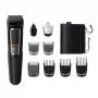 Multigroomer trimmer Philips MULTIGROOM Series 3000 9-in-1 MG3740/15 — NiMH aku, 60 min tööaeg, roostevabast terasest terad, 9 kammi, must