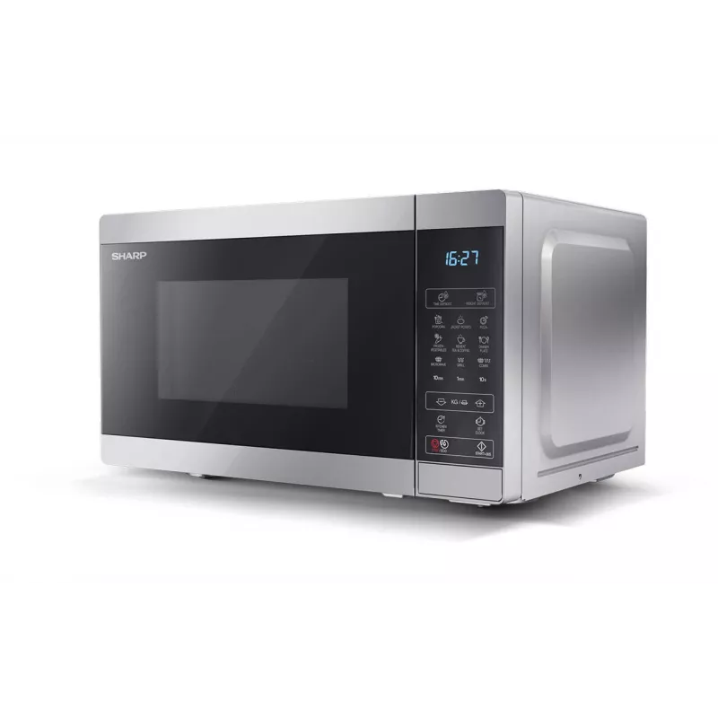 Sharp YC-MG02E-S mikrolaineahi Must, Teras Kombineeritud mikrolaineahi Tööpinnal 20 L 800 W