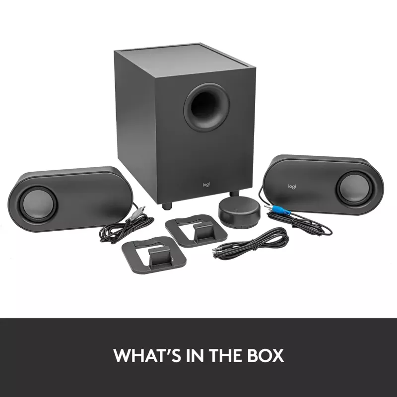 LOGITECH Z407 Bluetooth-arvutikõlarid subwooferi ja juhtmevaba juhtimisega