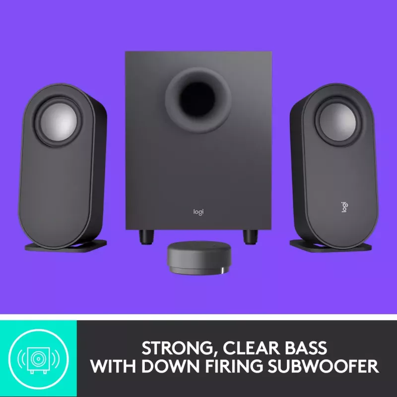 LOGITECH Z407 Bluetooth-arvutikõlarid subwooferi ja juhtmevaba juhtimisega