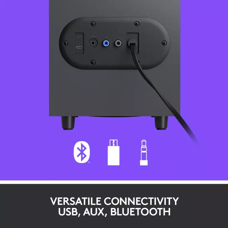 LOGITECH Z407 Bluetooth-arvutikõlarid subwooferi ja juhtmevaba juhtimisega