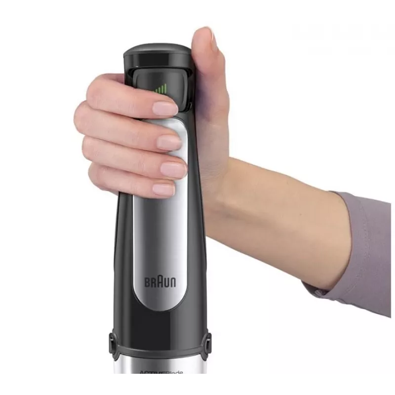 Braun MultiQuick 7 MQ 7045X 1,25 L saumikser 1000 W Must, roostevaba teras