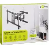 Goobay TV seinakinnitus Pro FULLMOTION (XL) 60 kg 43–100 tolli