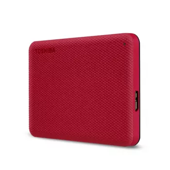 TOSHIBA Väline kõvaketas Canvio Advanced 2.5in 4TB USB 3.2 Gen 1 Punane