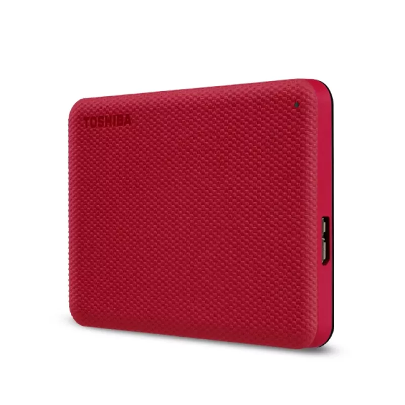 TOSHIBA Väline kõvaketas Canvio Advanced 2.5in 4TB USB 3.2 Gen 1 Punane