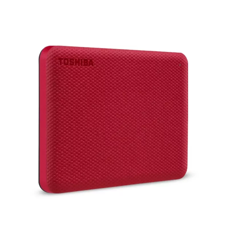 TOSHIBA Väline kõvaketas Canvio Advanced 2.5in 4TB USB 3.2 Gen 1 Punane
