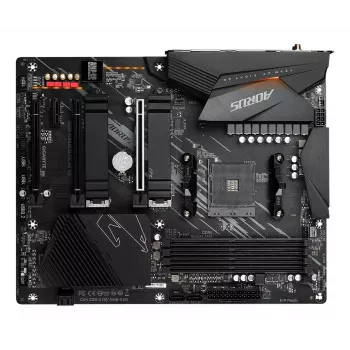 Emaplaat GIGABYTE B550 AORUS ELITE AX V2 ATX, AMD B550, Socket AM4, DDR4, 4 DIMM, Wi‑Fi 6E, 2.5Gb LAN