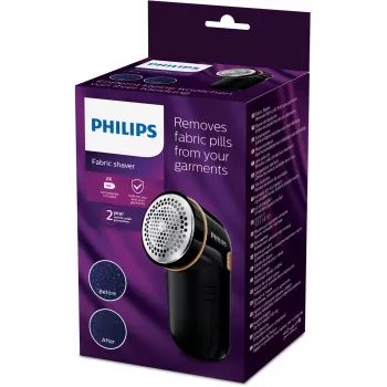Philips GC026/80 riidehabeme eemaldaja, must, leelispatarei, AA, 123 mm, 80 mm, 58 mm