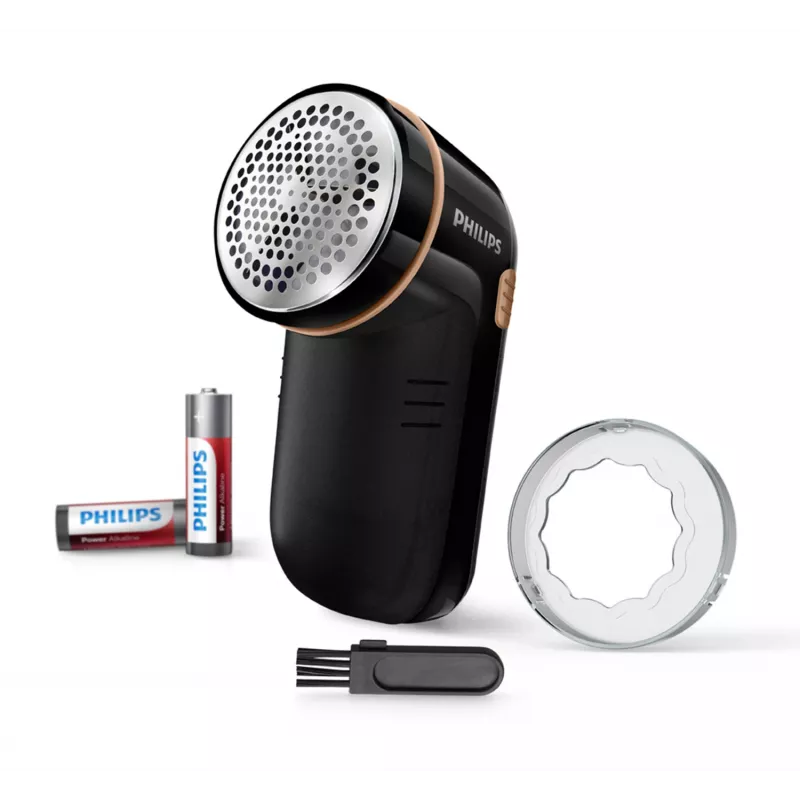 Philips GC026/80 riidehabeme eemaldaja, must, leelispatarei, AA, 123 mm, 80 mm, 58 mm