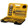 Puuriterade komplekt DeWalt DT71563-QZ — 100 tk metallile, sisaldab kruvikeeramisotsikuid ja kandekohvrit